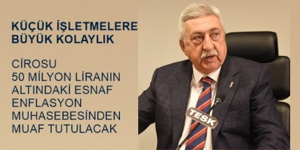 Palandöken: “Karar Esnafımız Adına Olumlu ve Destekliyoruz”